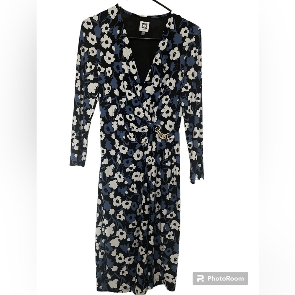 Anne Klein wrap dress